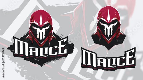 Esports malice villain logo esport gaming 