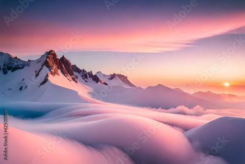 sunrise in the mountains © Fatima