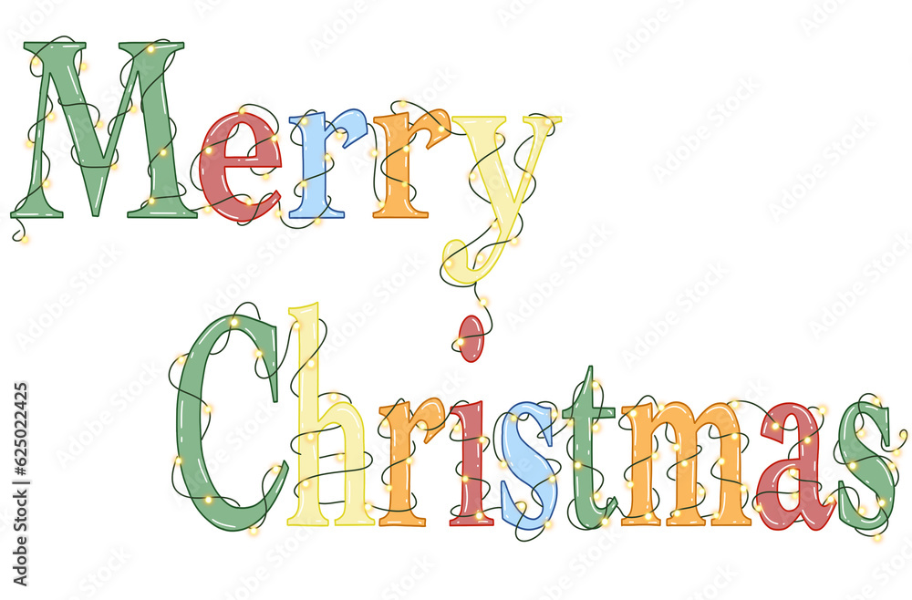 Obraz premium Merry Christmas