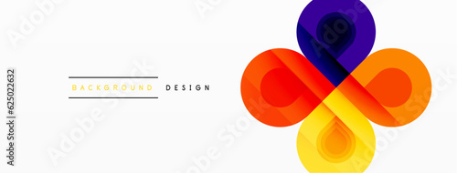 Enigmatic Circles - Captivating Vector Geometric Background, Unveiling the Mesmerizing Composition of Intriguing Circle Elements