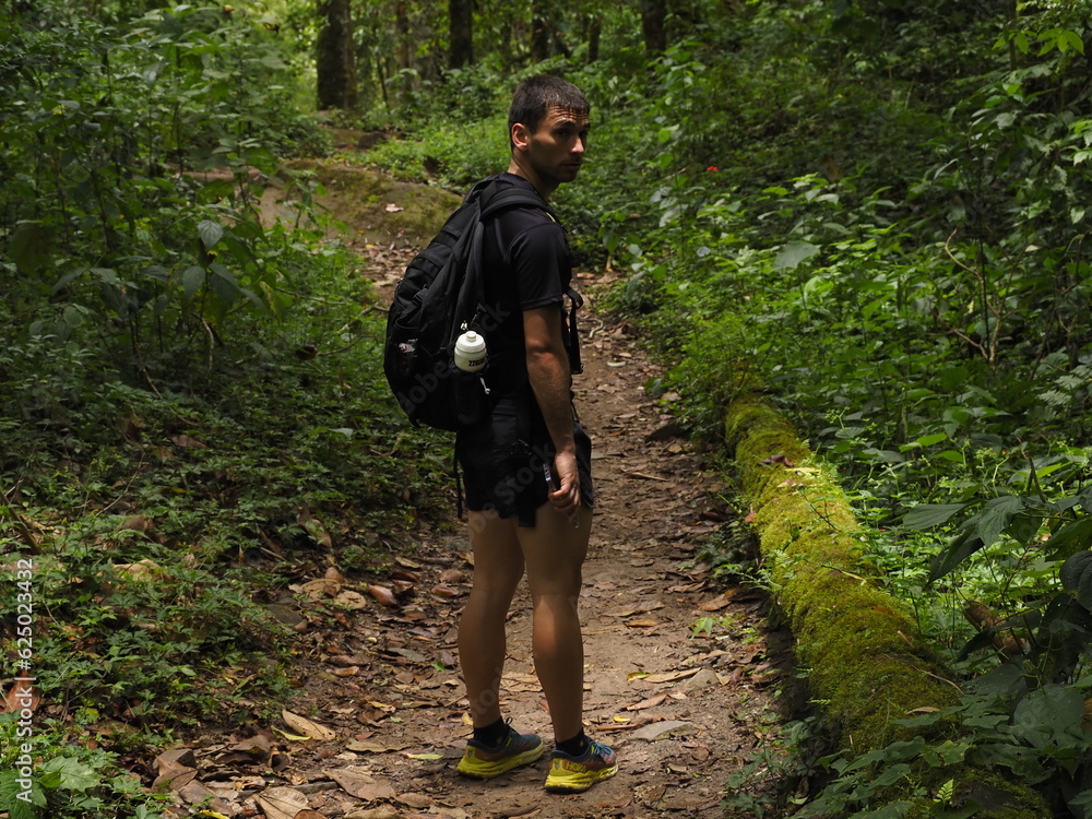 young man in the jungle of panama young man in the jungle of panama