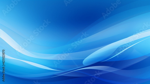 Abstract blue futuristic luxury background.