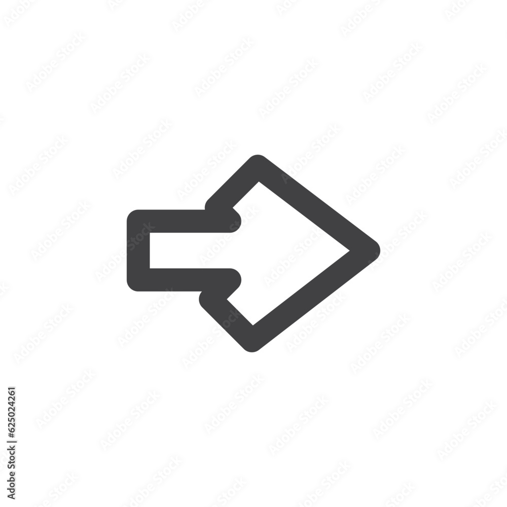 arrow icon vector illustration isolated white background arrow icon vector illustration isolated white background
