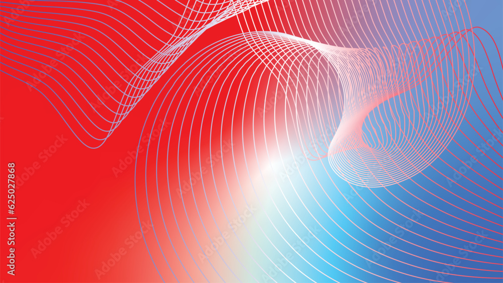 cyan blue white red tech abstract lines gradient background cyan blue white red tech abstract lines gradient background