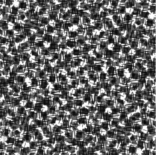 Transparent spots and lines accumulate in the total mass