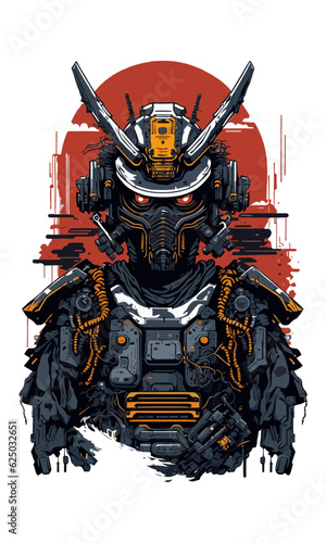 Samurai robot, wibu, and JAPANESE VIBE
