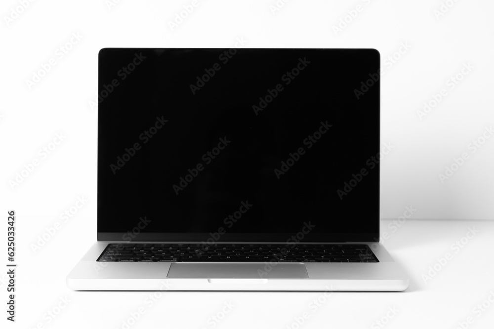 computer Laptop isolated on white background