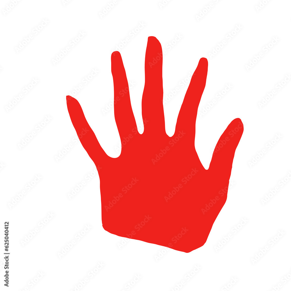 red hand red hand