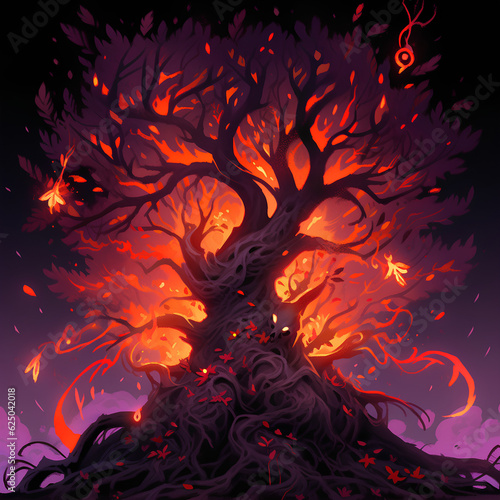 the tree of animal dark roots