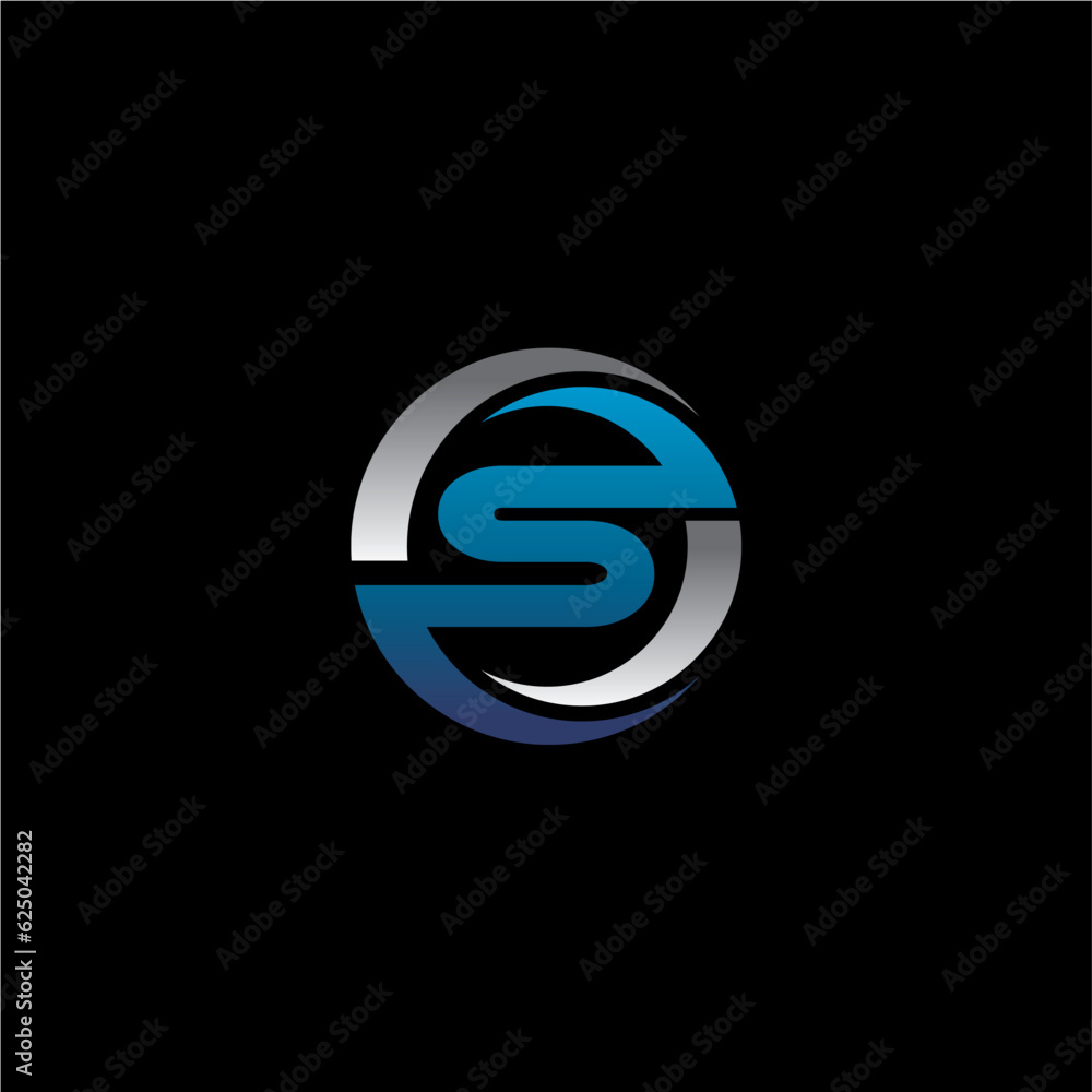S Letter Initial Logo Design Template Vector Illustration S Letter Initial Logo Design Template Vector Illustration