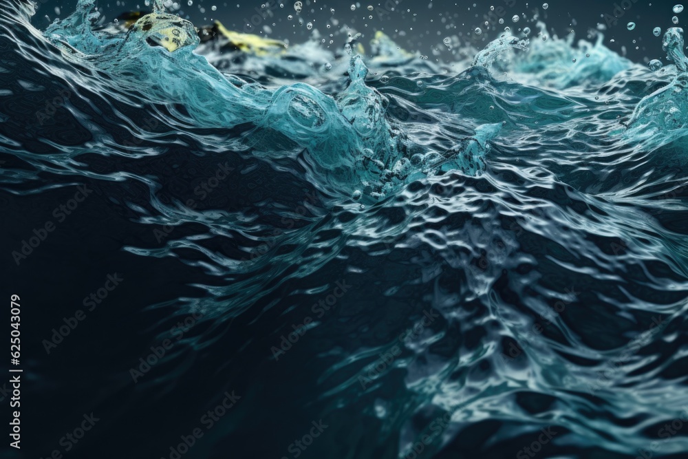 abstract water background Generative Ai