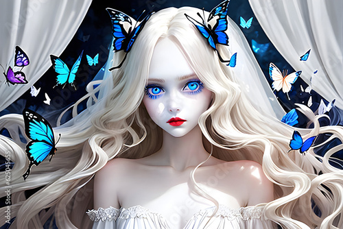 bride of vampire 2d. Generative AI