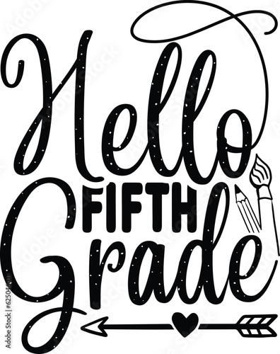Hello fifth grade