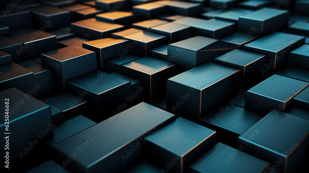 black box background abstract