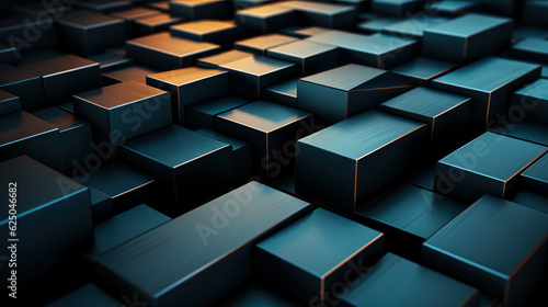 black box background abstract