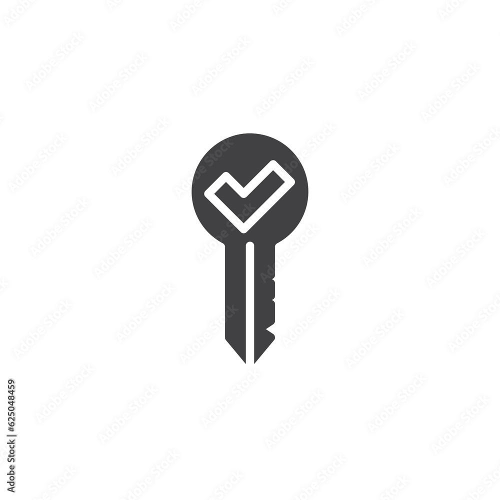 Password key protected vector icon Password key protected vector icon