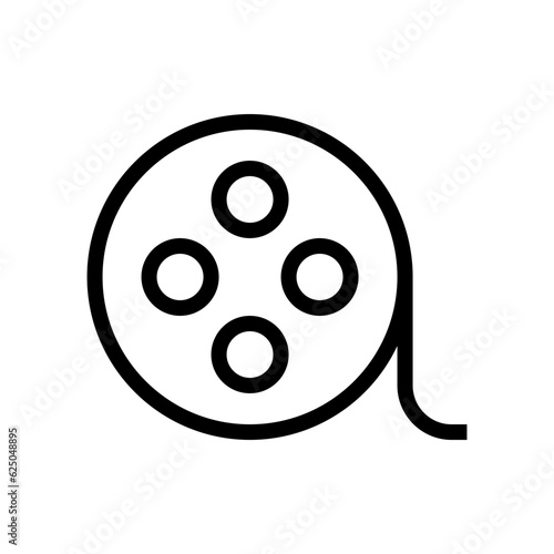 film reel line icon