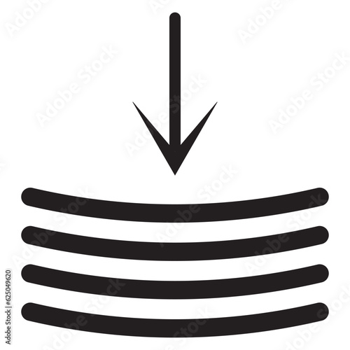 pressure icon vector