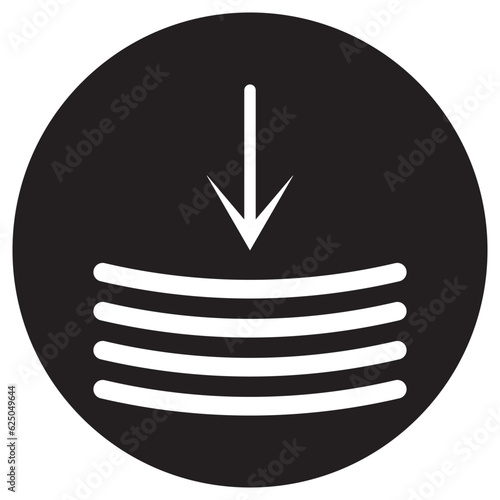 pressure icon vector