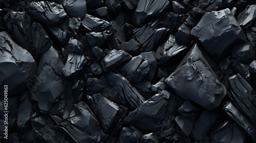 Black rock texture background . charcoal texture background.