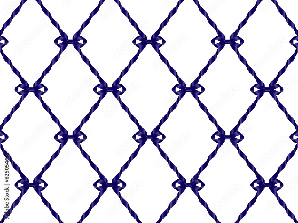 Fototapeta premium リボンB02-14羽B