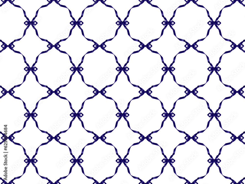 Fototapeta premium リボンB03-14羽B