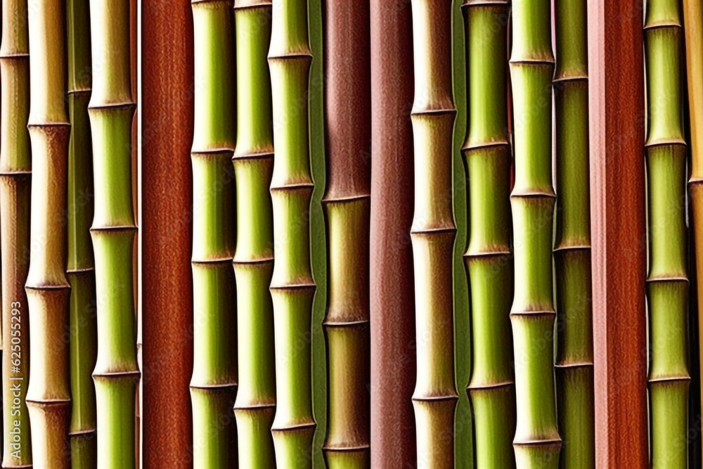 Fototapeta premium background, Bamboo, Generative AI
