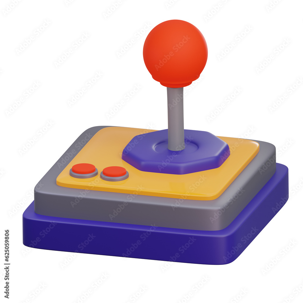 3d icon of game pad. Technology Illustration. 3d icon of game pad. Technology Illustration.