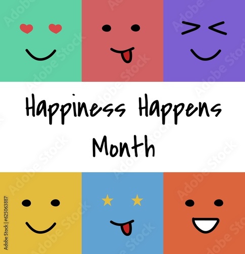 Happiness happens month 