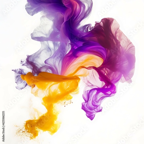 Watercolor Clouds Background, Watercolor Rainbow Clouds in Sky, Colorful Sky Background 