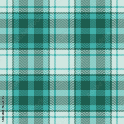 Plaid seamless pattern. Check fabric texture. Vector textile print.