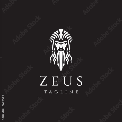 Zeus logo design vector illustration