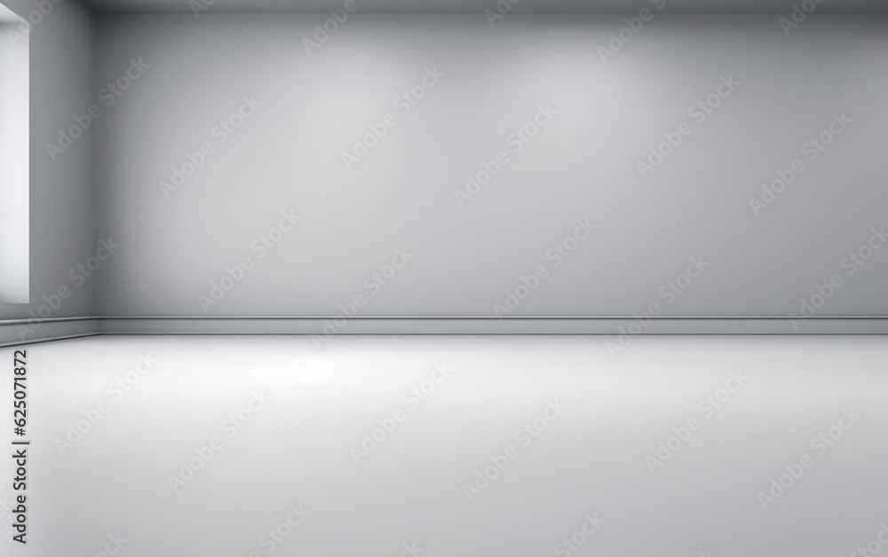 Abstract smooth empty grey studio well use as background Abstract smooth empty grey studio well use as background