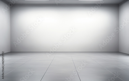 Abstract smooth empty grey studio well use as background © MUS_GRAPHIC
