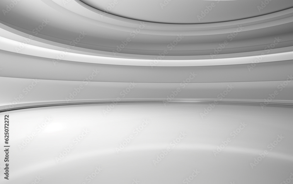 Abstract smooth empty grey studio well use as background Abstract smooth empty grey studio well use as background