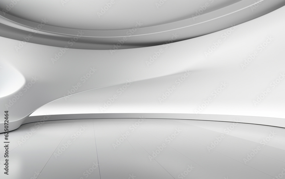 Abstract smooth empty grey studio well use as background Abstract smooth empty grey studio well use as background