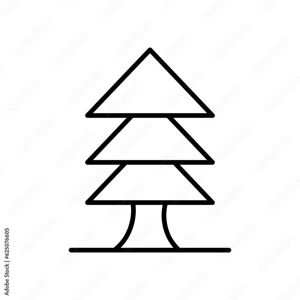 pine line icon pine line icon