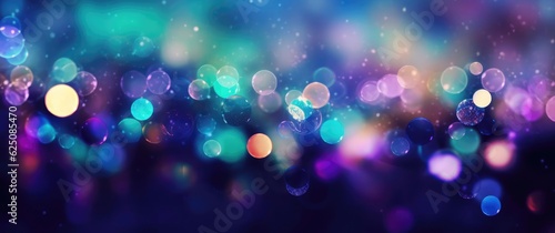 Dark background with bokeh effect