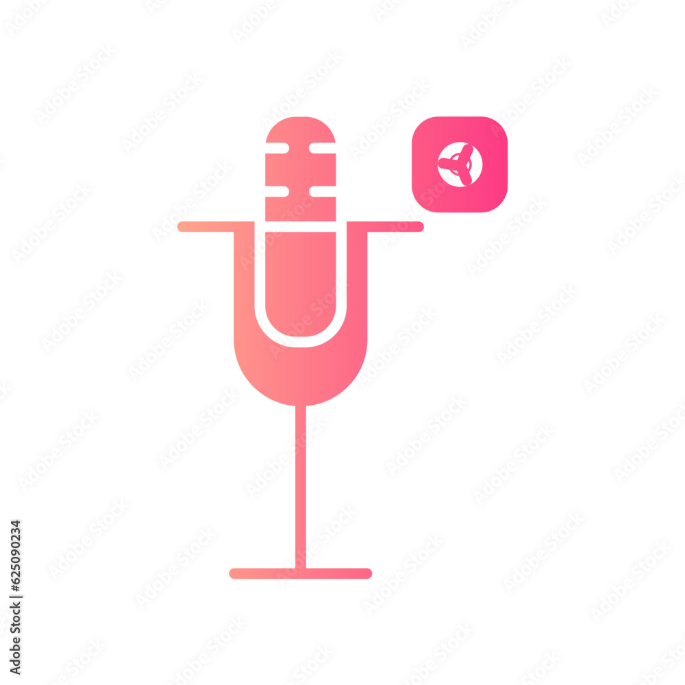 Fototapeta premium sport gradient icon