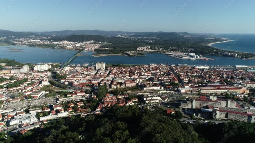 City of Viana Do Castelo Santa Luzia Sanctuary Viana Do Castelo in Portugal City of Viana Do Castelo Santa Luzia Sanctuary Viana Do Castelo in Portugal
