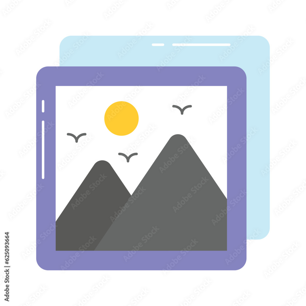 Grab this carefully crafted vector of pictures in trendy style, easy to use icon Grab this carefully crafted vector of pictures in trendy style, easy to use icon