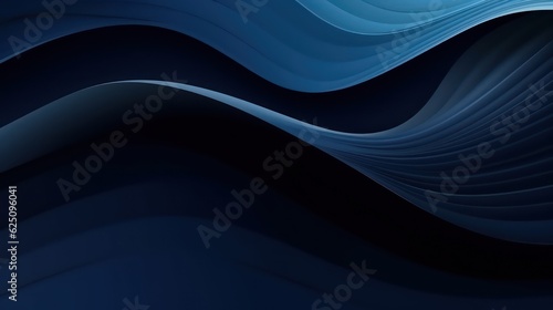 abstract blue and black wave background