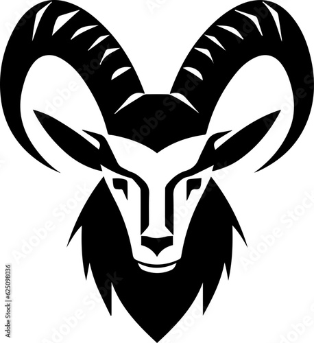 Markhor silhouette icon 1