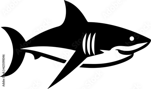 shark fish silhouette icon 3