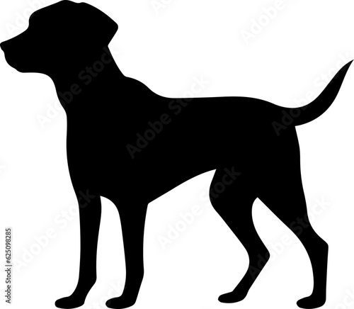 Hound dog silhouette icon 2