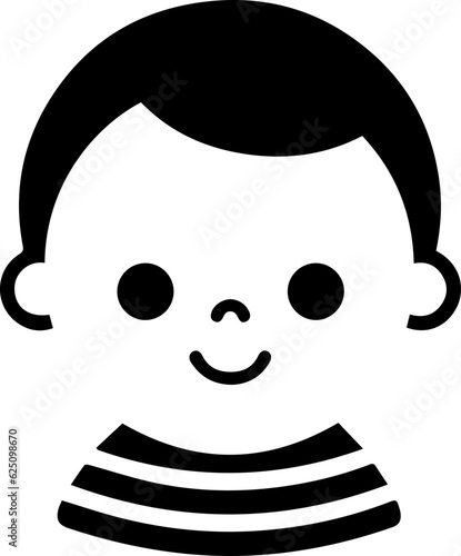 cute baby icon