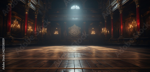 inside view of the castle
