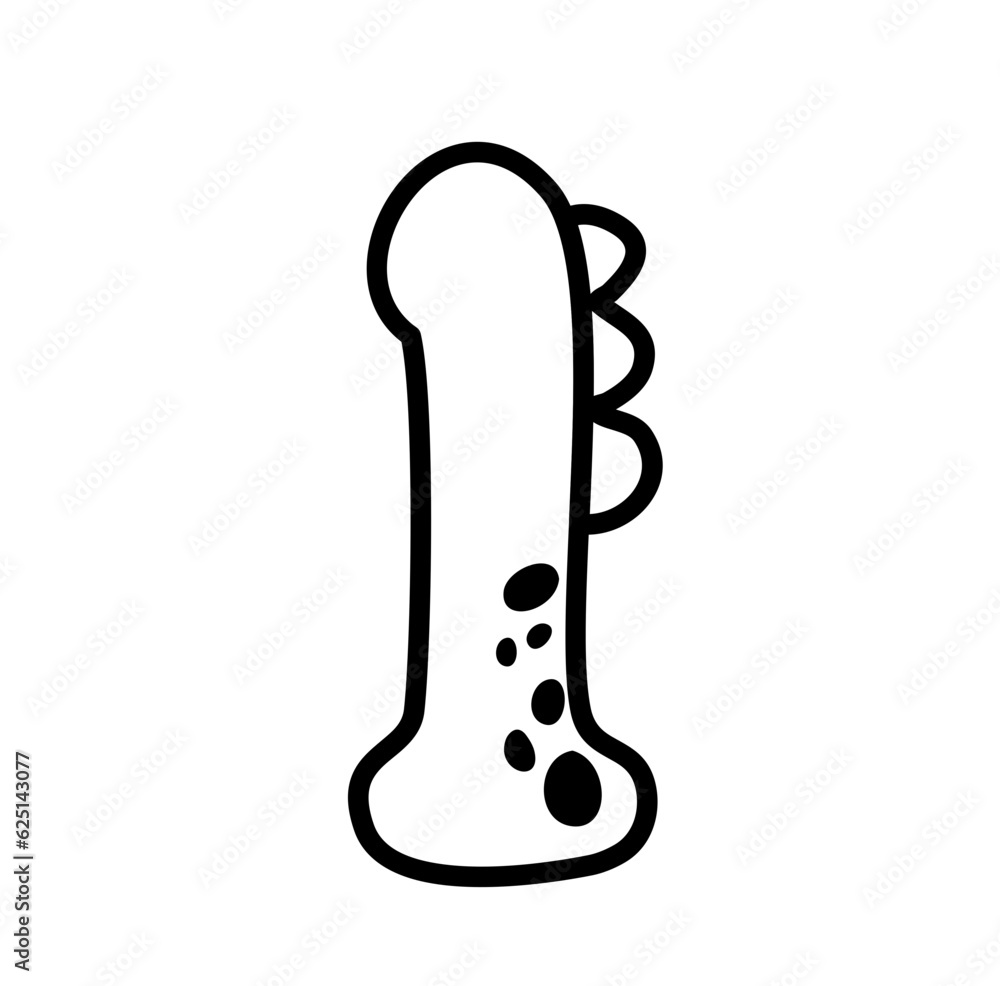 Obraz premium Alphabeth and number cute vector design