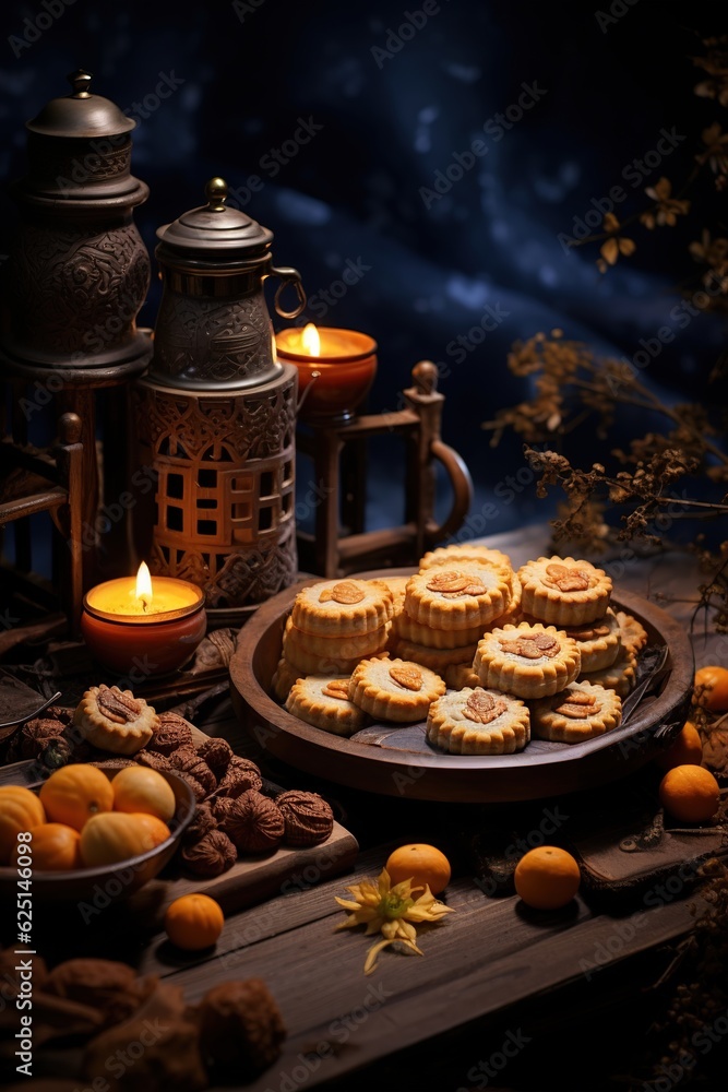 Chinese Moon Cakes For Mid Autumn Festival Chinese Moon Cakes For Mid Autumn Festival