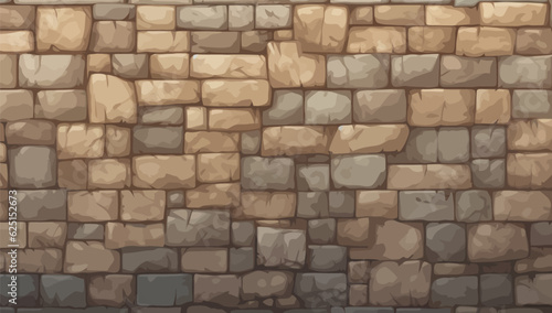 Stonework wall. Texture of old stonework wall.